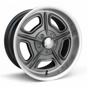 Outlaw Street Car Association - Race Star Wheels - 18x7  32 Mirage  Ford/GM  Gray Machined  32-870950GM