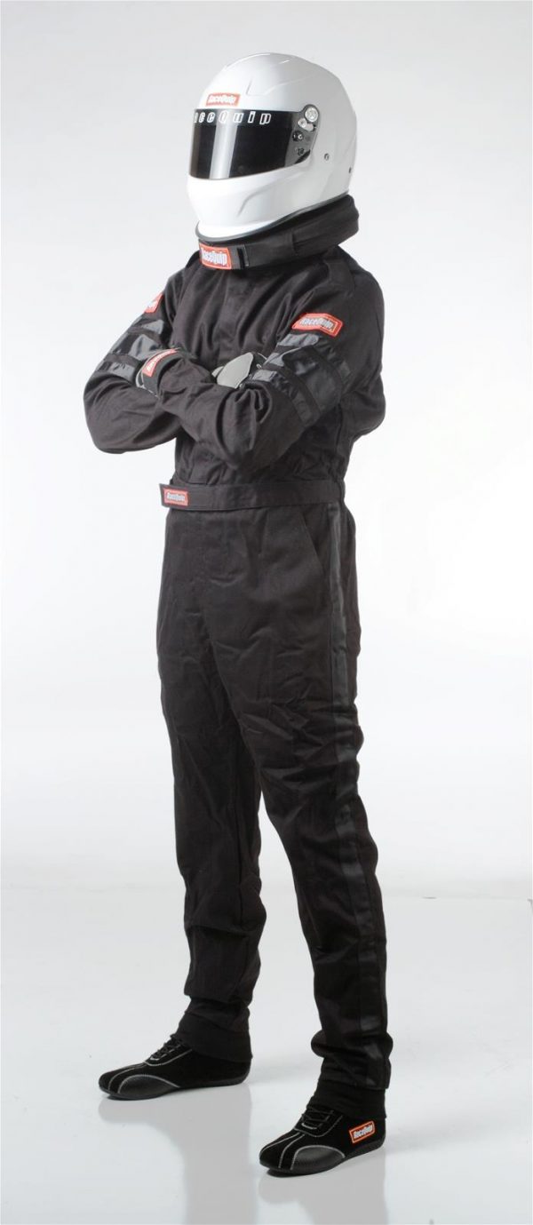 Outlaw Street Car Association - RaceQuip - SFI-1 1-L SUIT  BLACK - 110002A