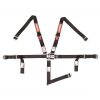 Outlaw Street Car Association - RaceQuip - JR L & L 5PT HARNESS BLACK - 709009