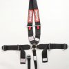 SFI CAMLOCK 5PT  DRAGSTER "U" BELTS BLK - 748008 - Image 2